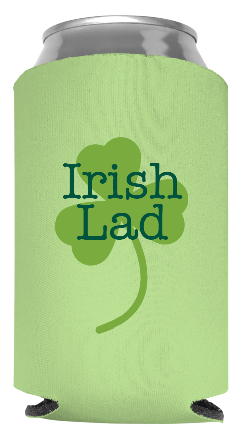 Saint Patrick's Day Full Color Foam Collapsible Coolies Style 131436