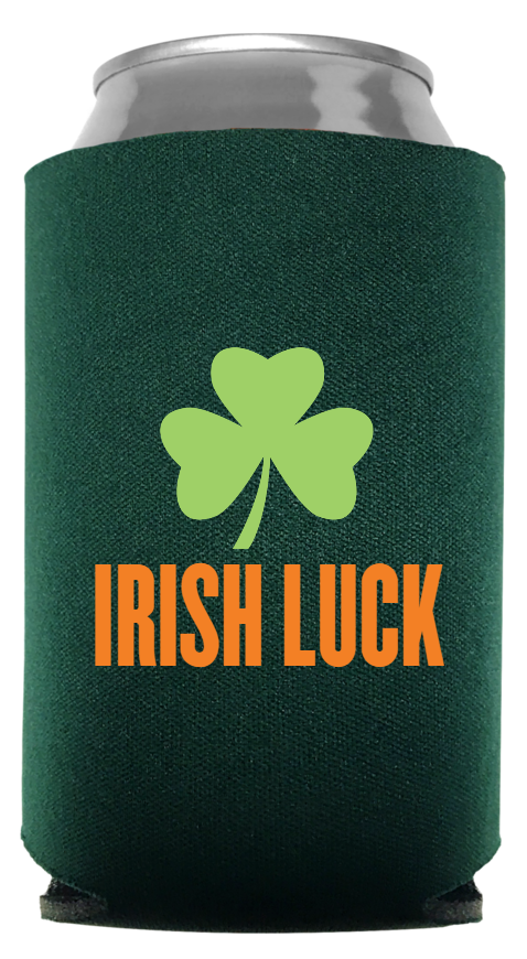Saint Patrick's Day Full Color Foam Collapsible Coolies Style 131432
