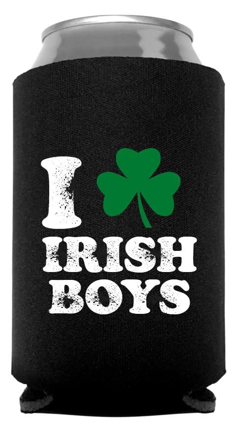 Saint Patrick's Day Full Color Foam Collapsible Coolies Style 131408