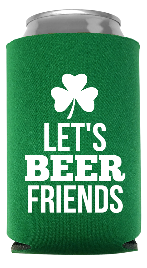 Saint Patrick's Day Full Color Foam Collapsible Coolies Style 131310