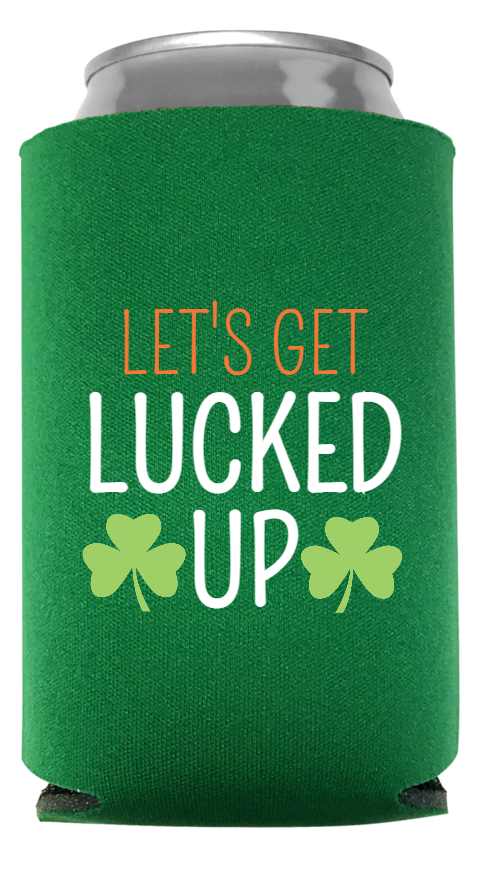 Saint Patrick's Day Full Color Foam Collapsible Coolies Style 131223