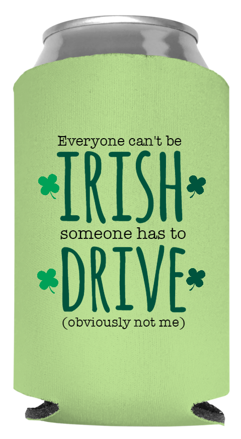 St Patrick Day Full Color Foam Collapsible Coolies Style 116586