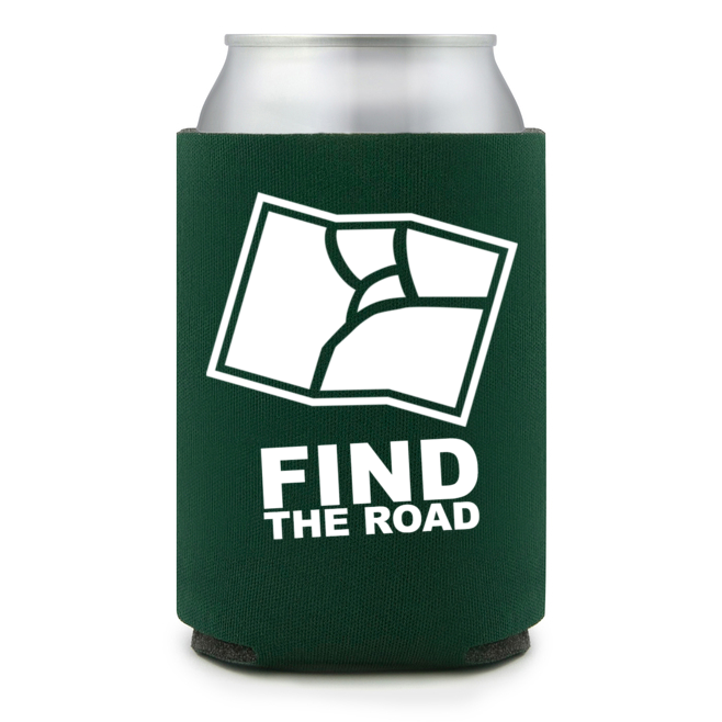 Full Color Foam Collapsible Can Coolers Summer Find The Road Style 139311