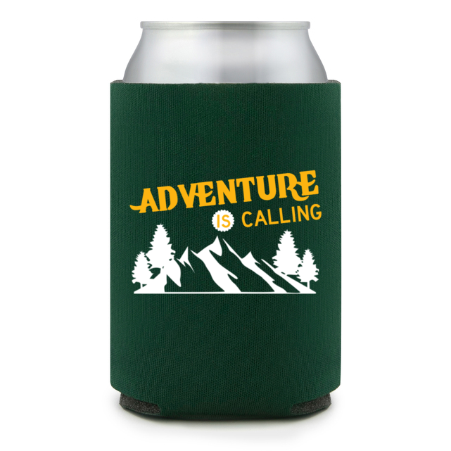 Full Color Foam Collapsible Can Coolers Summer Adventure Is Calling Style 139305