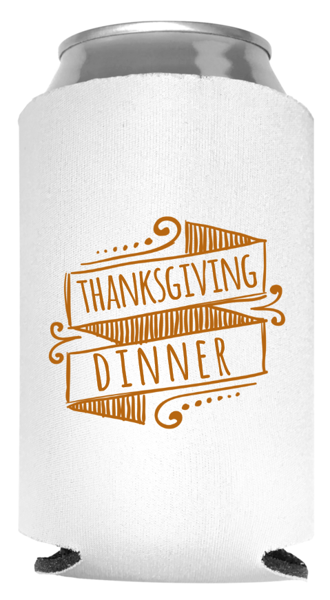 Thanksgiving Full Color Foam Collapsible Coolies Style 94750
