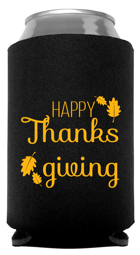 Thanksgiving Full Color Foam Collapsible Coolies Style 94713