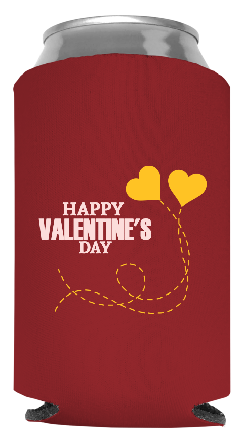 Valentines Day Full Color Foam Collapsible Coolies Style 116117