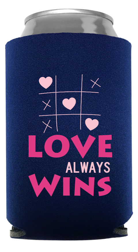 Valentines Day Full Color Foam Collapsible Coolies Style 116091