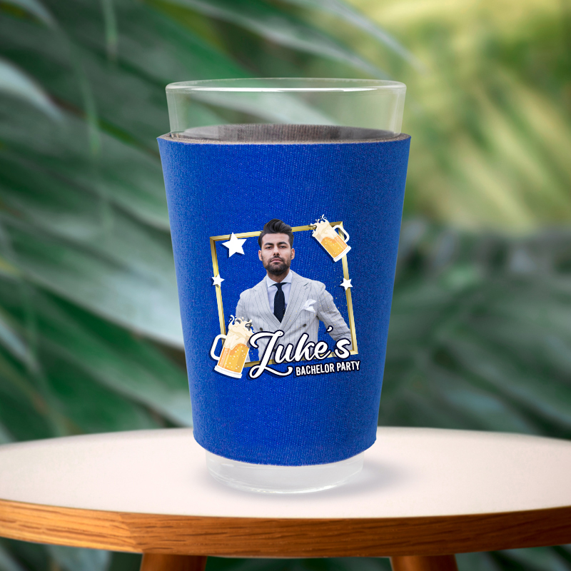 Full Color Foam Pint Glass Sleeves