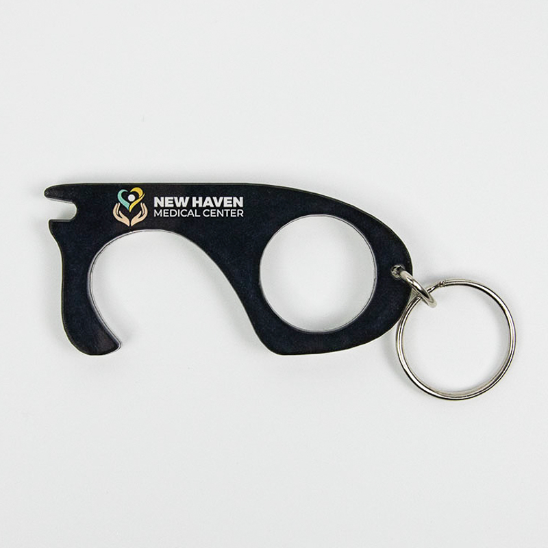 Full Color No Touch Acrylic Key Chain - Shape 1