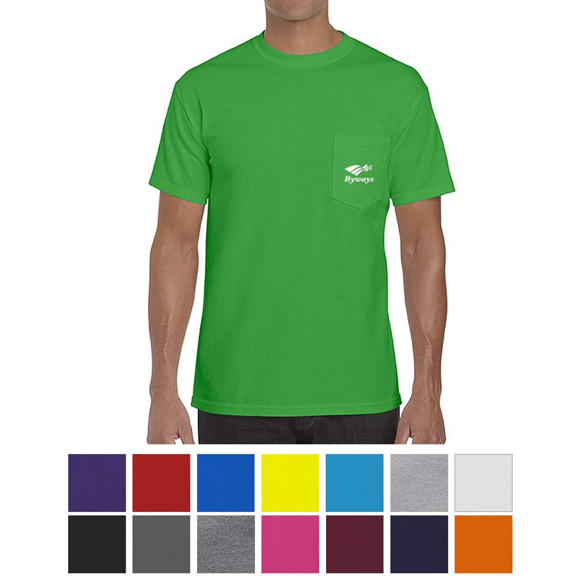 Gildan&reg; Heavy Cotton&trade; Adult Tee With Pocket