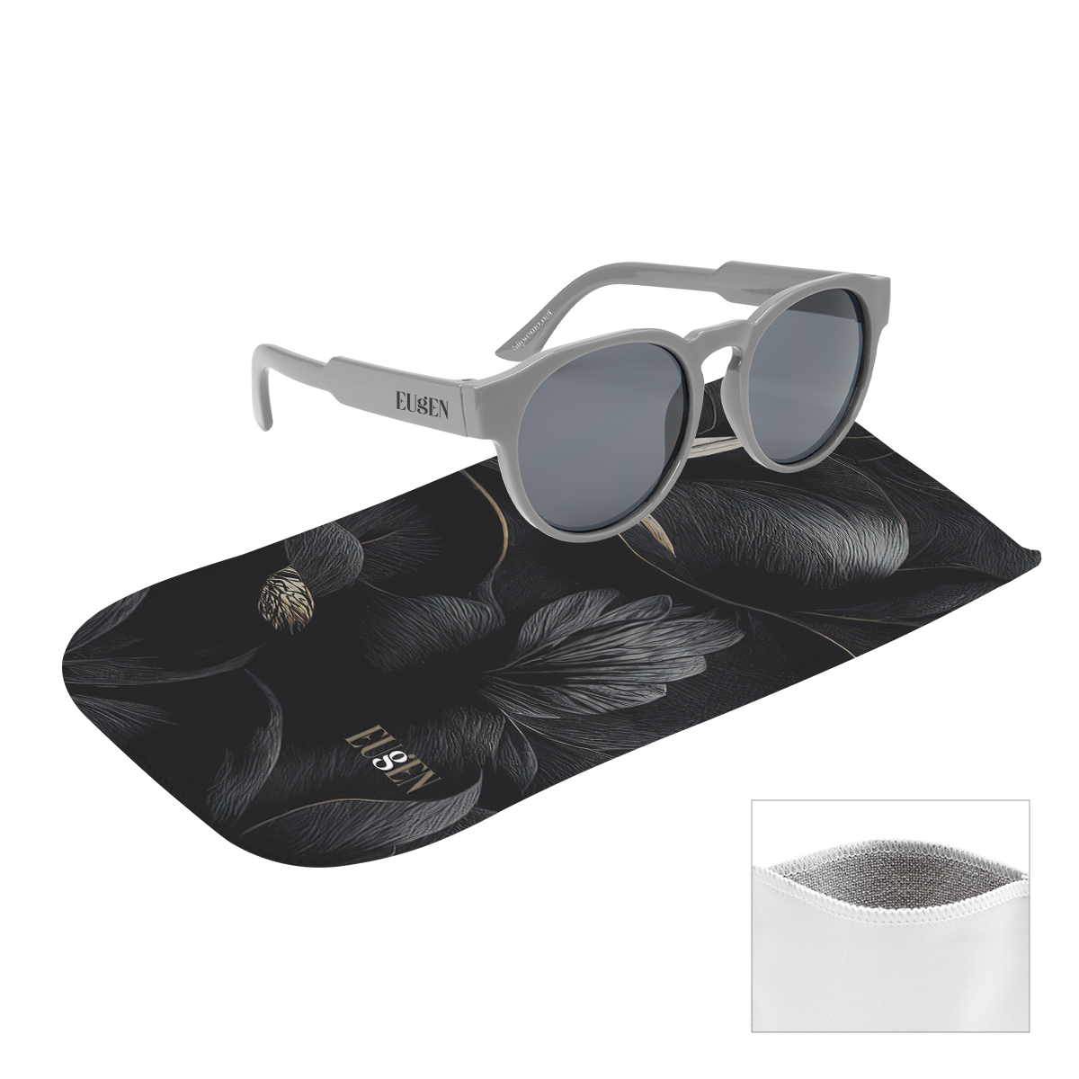 Gatsby Recycled Frame Sunglasses RPET Microfiber Sunglass Pouch