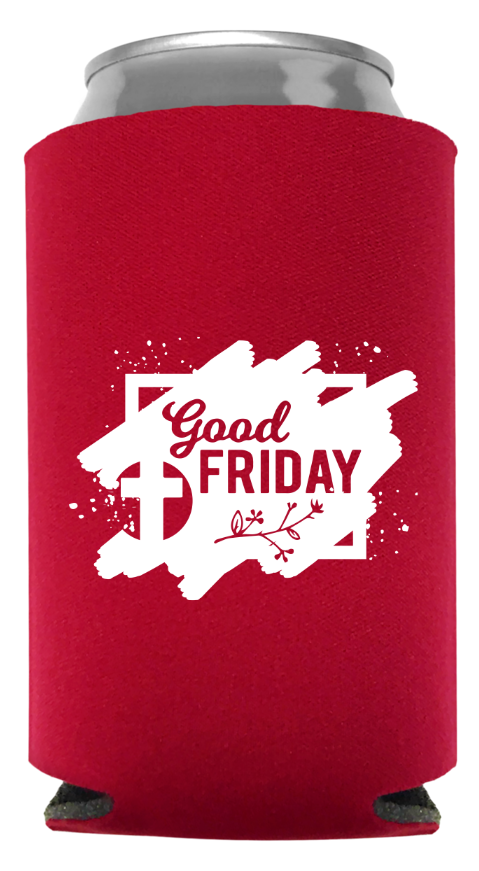 Good Friday Full Color Foam Collapsible Coolies Style 82292