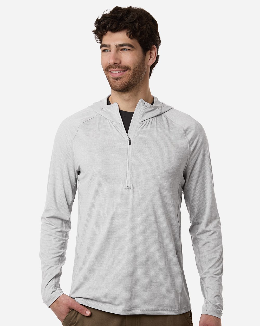 HUK Men's Atoll Half-Zip Hooded Pullover - H1200668