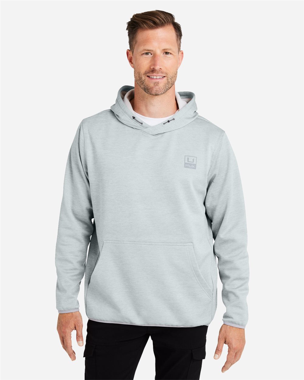 HUK Men's Coldfront+ Performance Hooded Sweatshirt - H130093