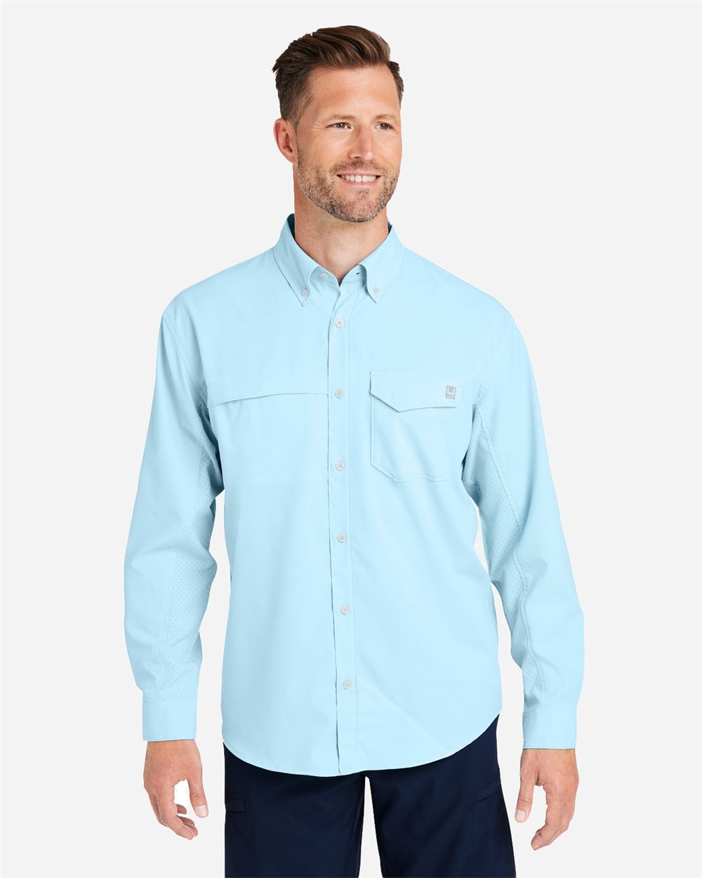 HUK Men's Tide Point Pocket Fishing Shirt - H150172
