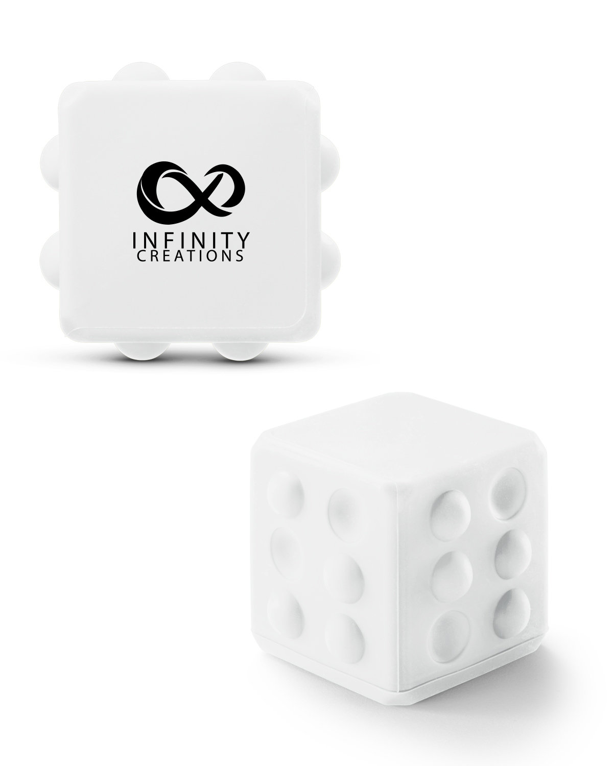 Hanes Push Pop Bubble Cube Fidget Sensory Toy