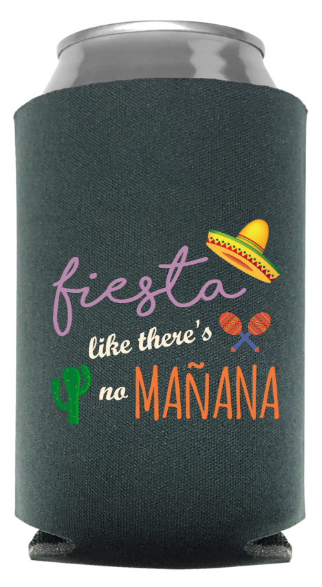Happy Cinco De Mayo Full Color Foam Collapsible Coolies Style 105904