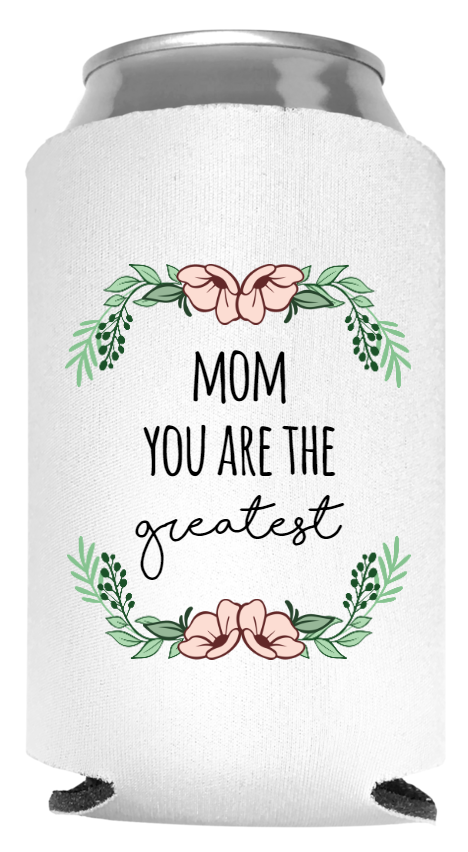Happy Mothers Day Full Color Foam Collapsible Coolies Style 105829