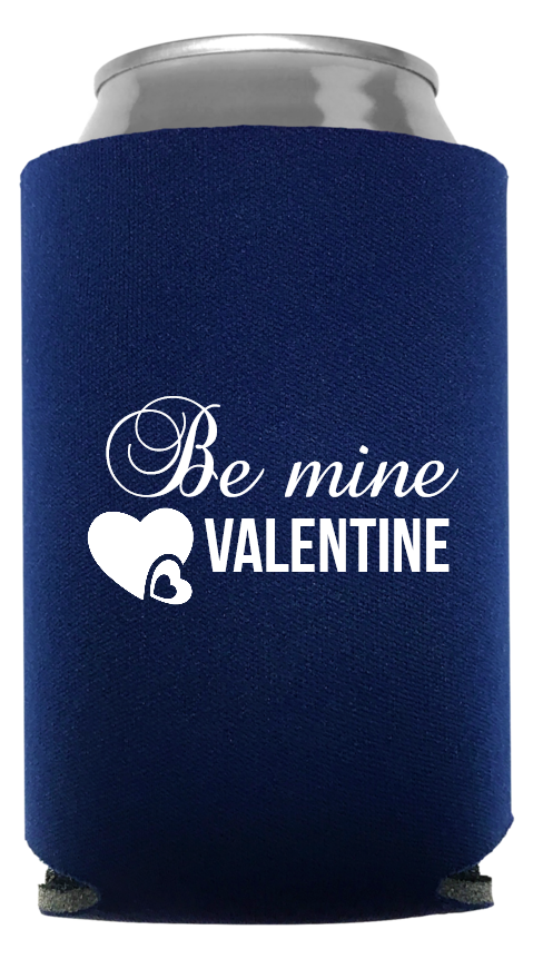 Happy Valentine Day Full Color Foam Collapsible Coolies Style 100547
