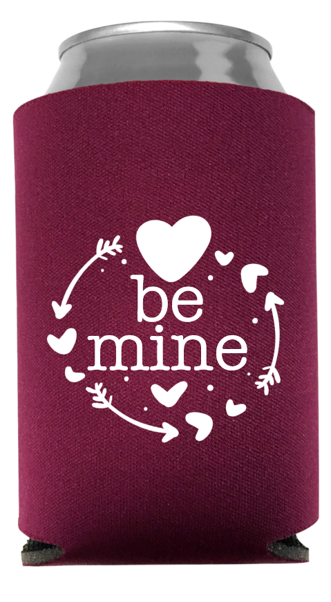 Happy Valentine Day Full Color Foam Collapsible Coolies Style 99487