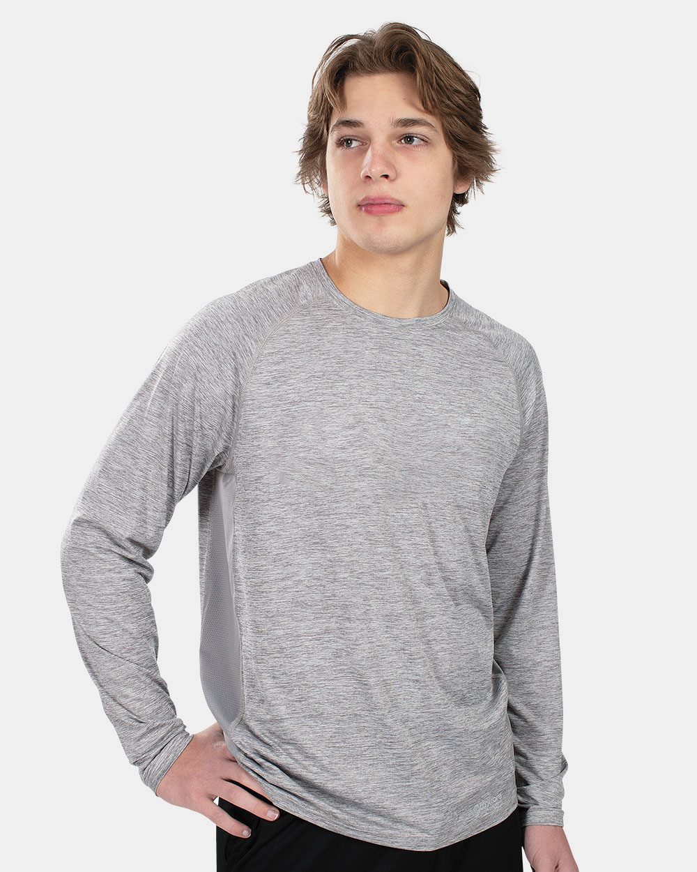 Holloway Youth Electrify CoolCore&reg; Long Sleeve T-Shirt - 222670