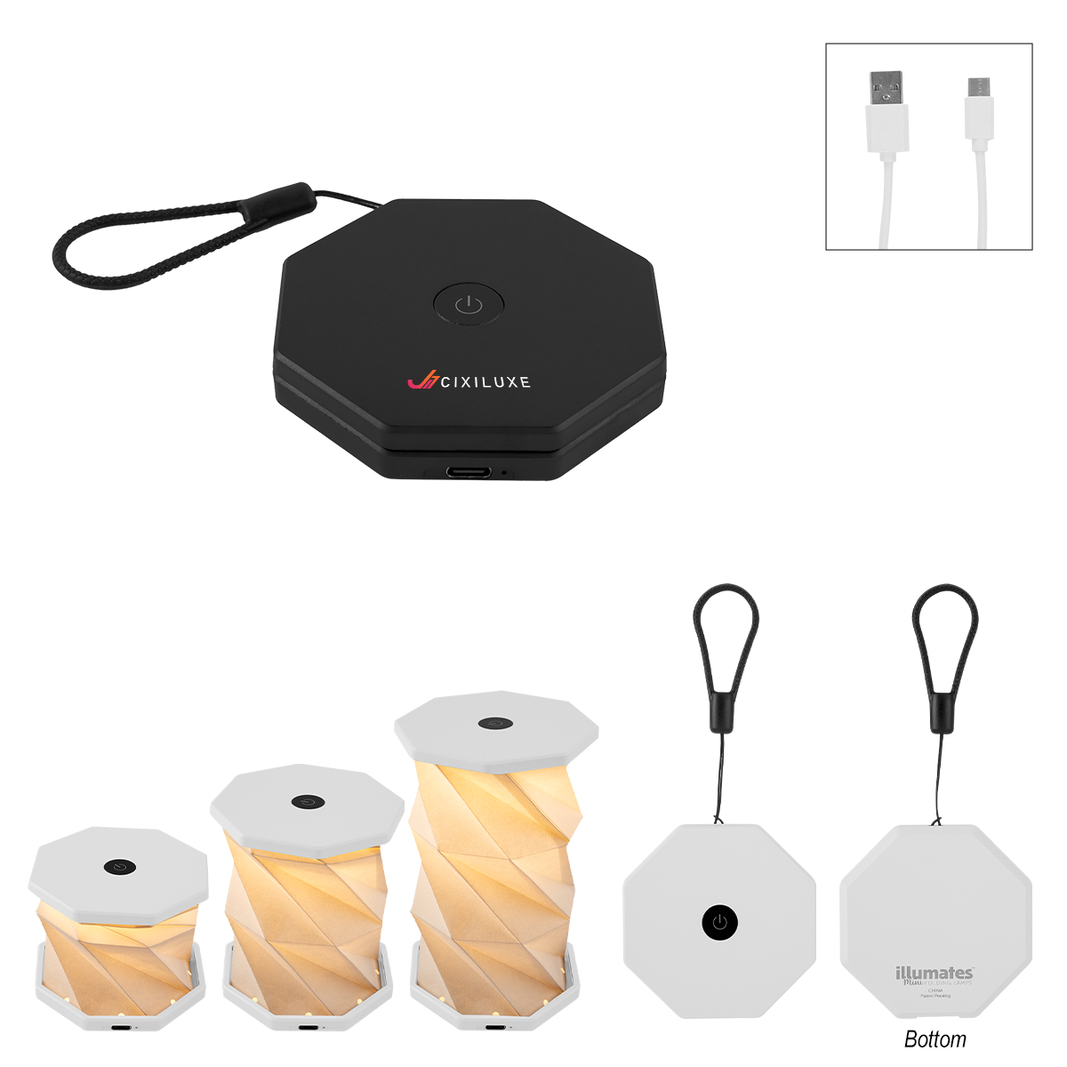 Illumates&trade; Mini Folding Lamp