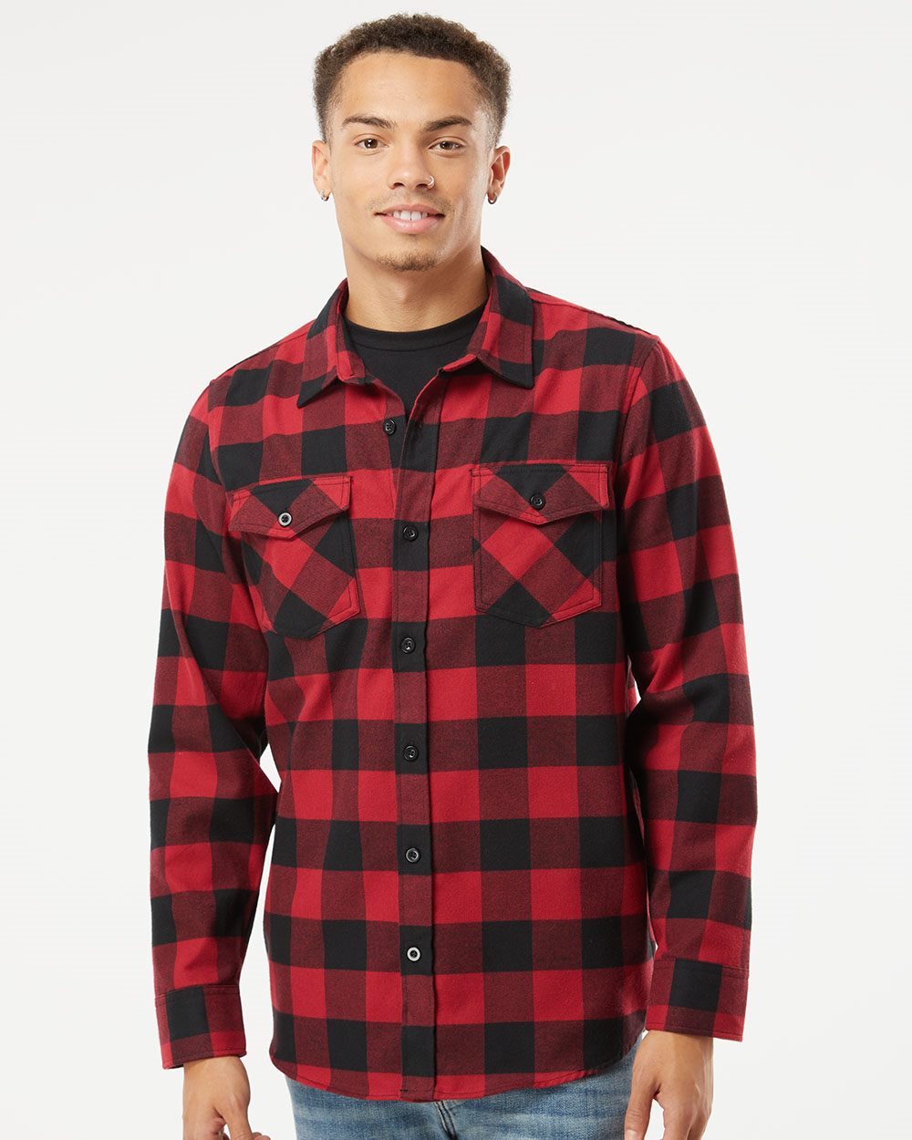 Independent Trading Co. Unisex Flannel Shirt - EXP50F