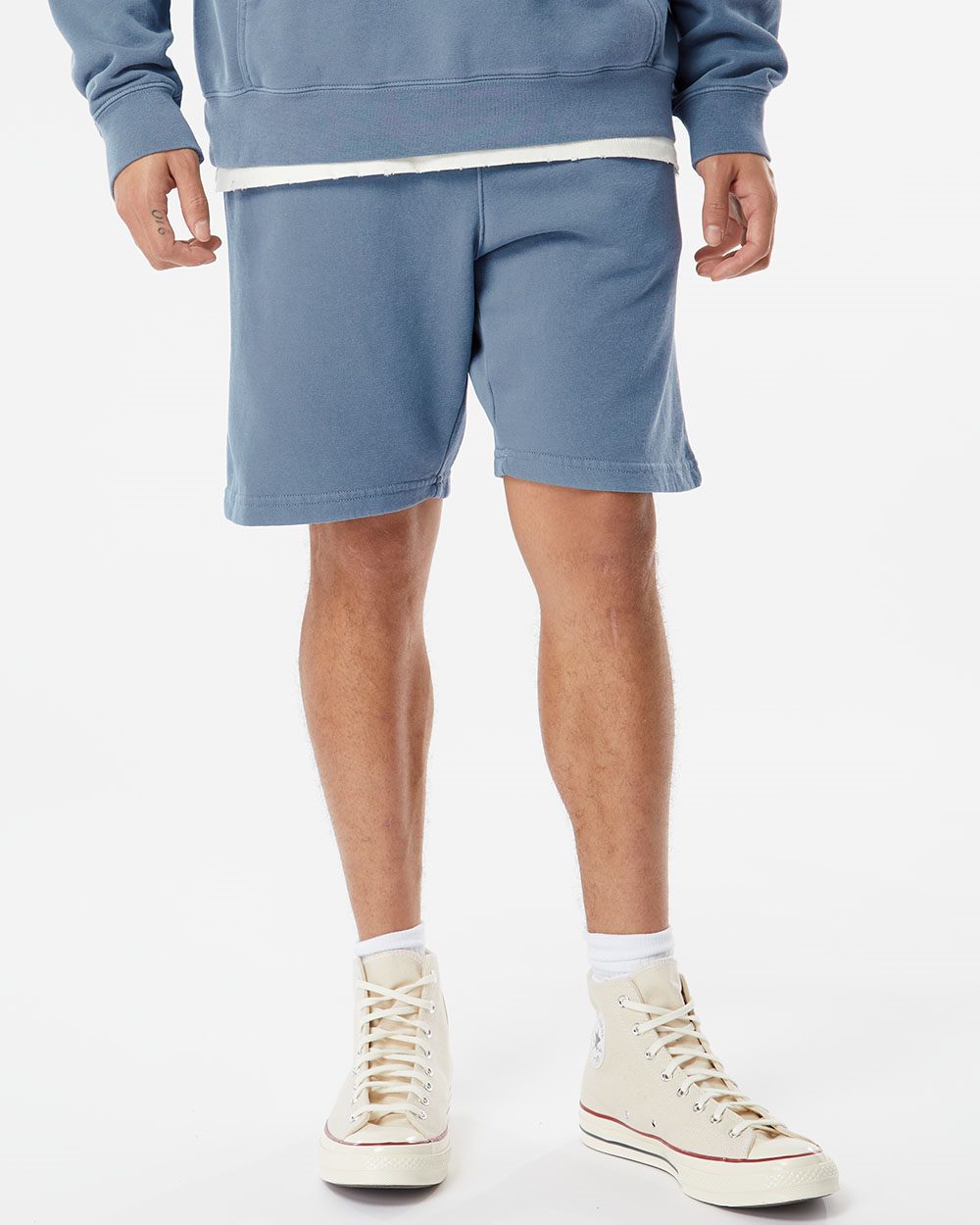 Independent Trading Co. Unisex Pigment-Dyed Fleece Shorts - PRM50STPD