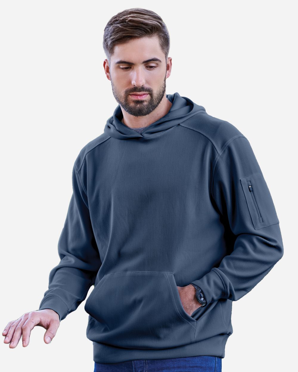 J. America Unisex Maverick Hooded Pullover - 8770