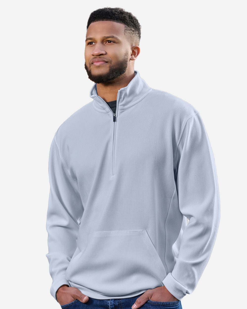 J. America Unisex Maverick Quarter-Zip Pullover - 8771