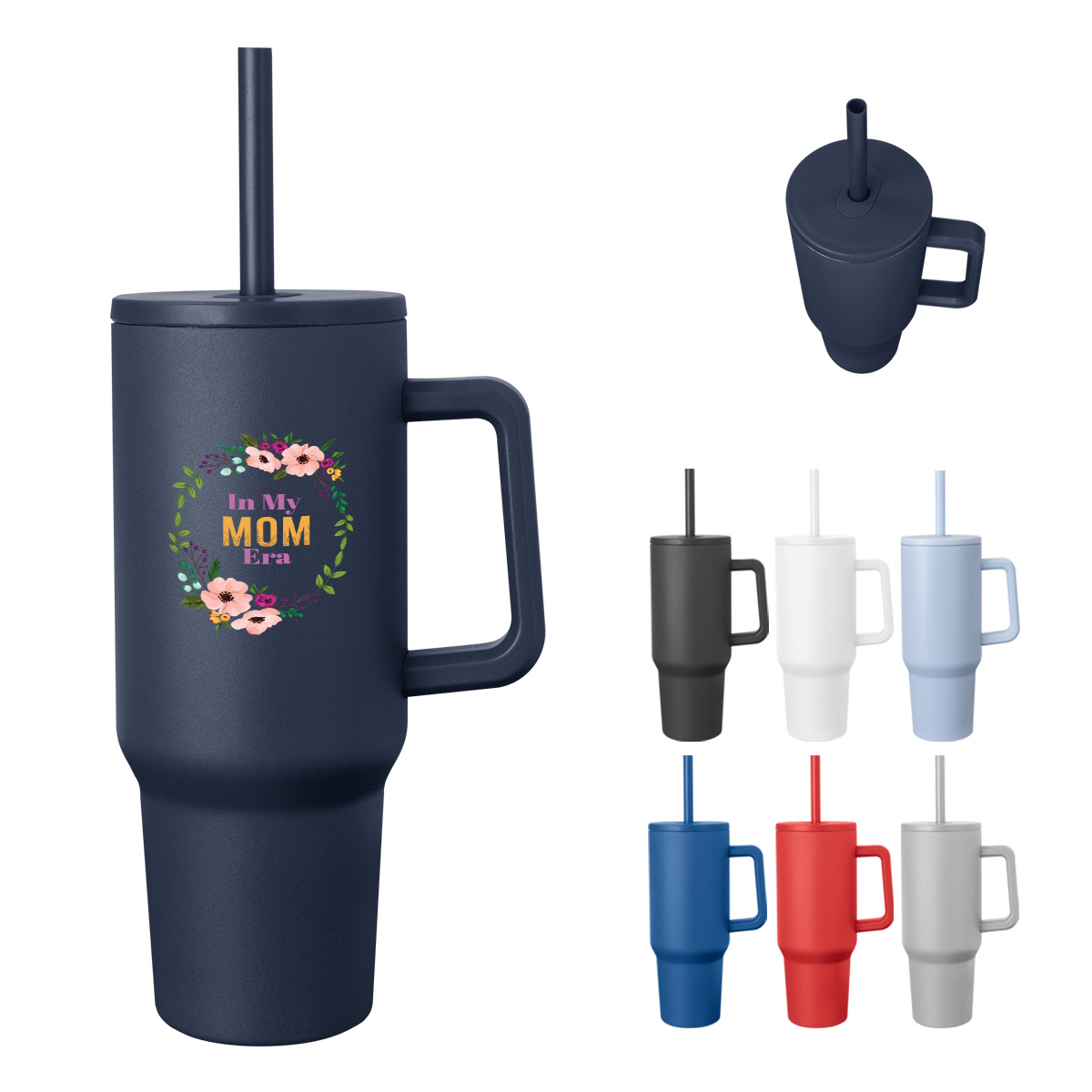 40 Oz. Full Color Jackson Intrepid Stainless Steel Tumbler