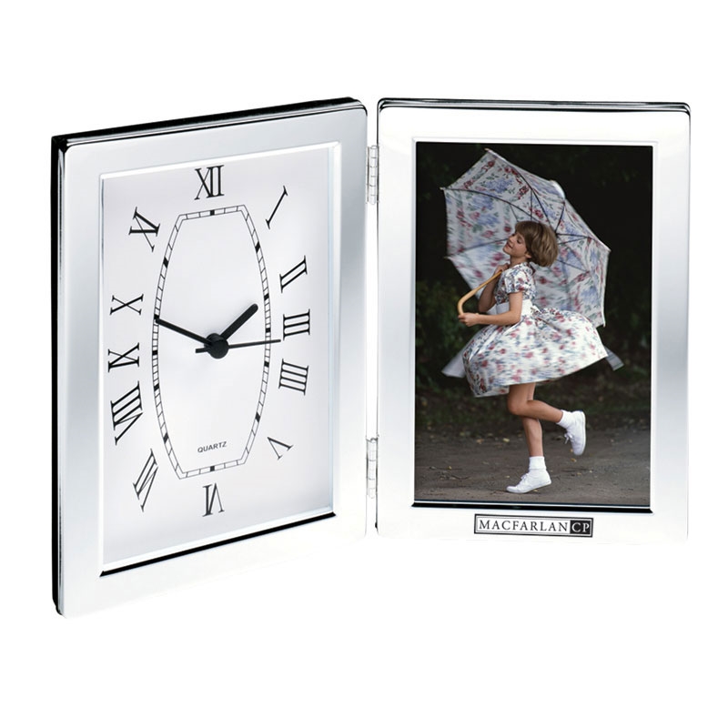 Jadis Desk Clock & Photo Frame