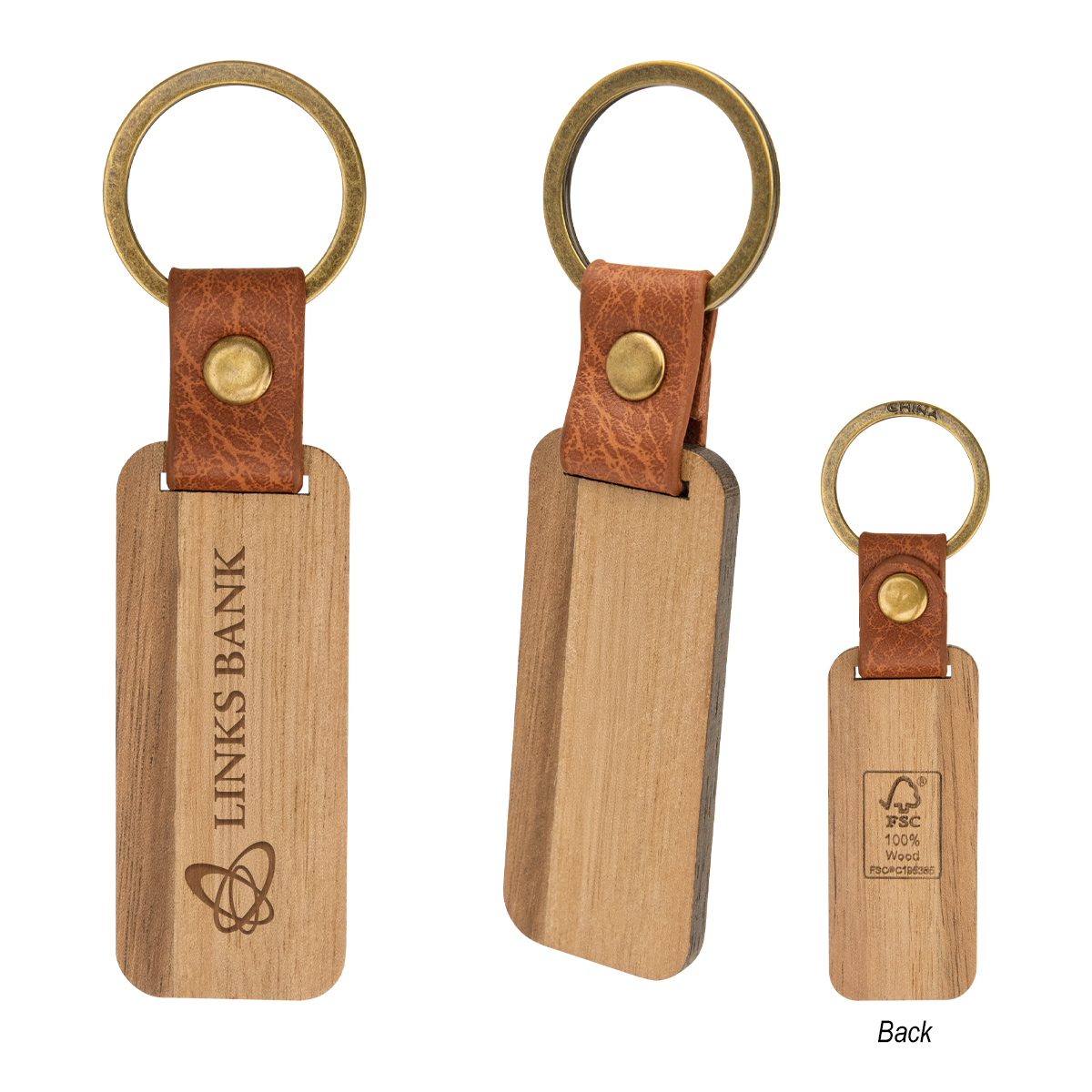 Jarvis Wood Key Ring