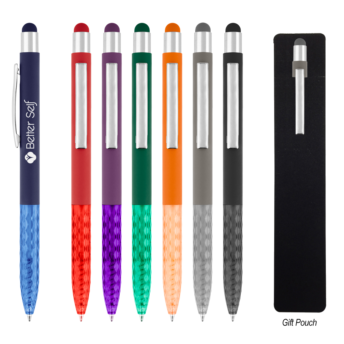 KELSEY RECYCLED ALUMINUM STYLUS PEN