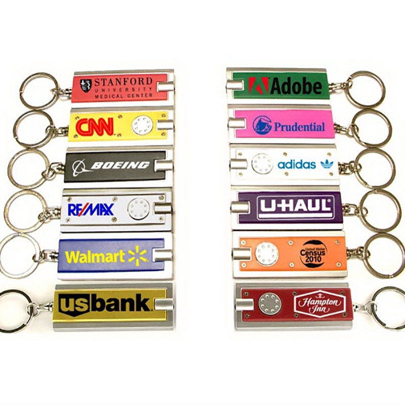 Keychain With LED Flashlight
