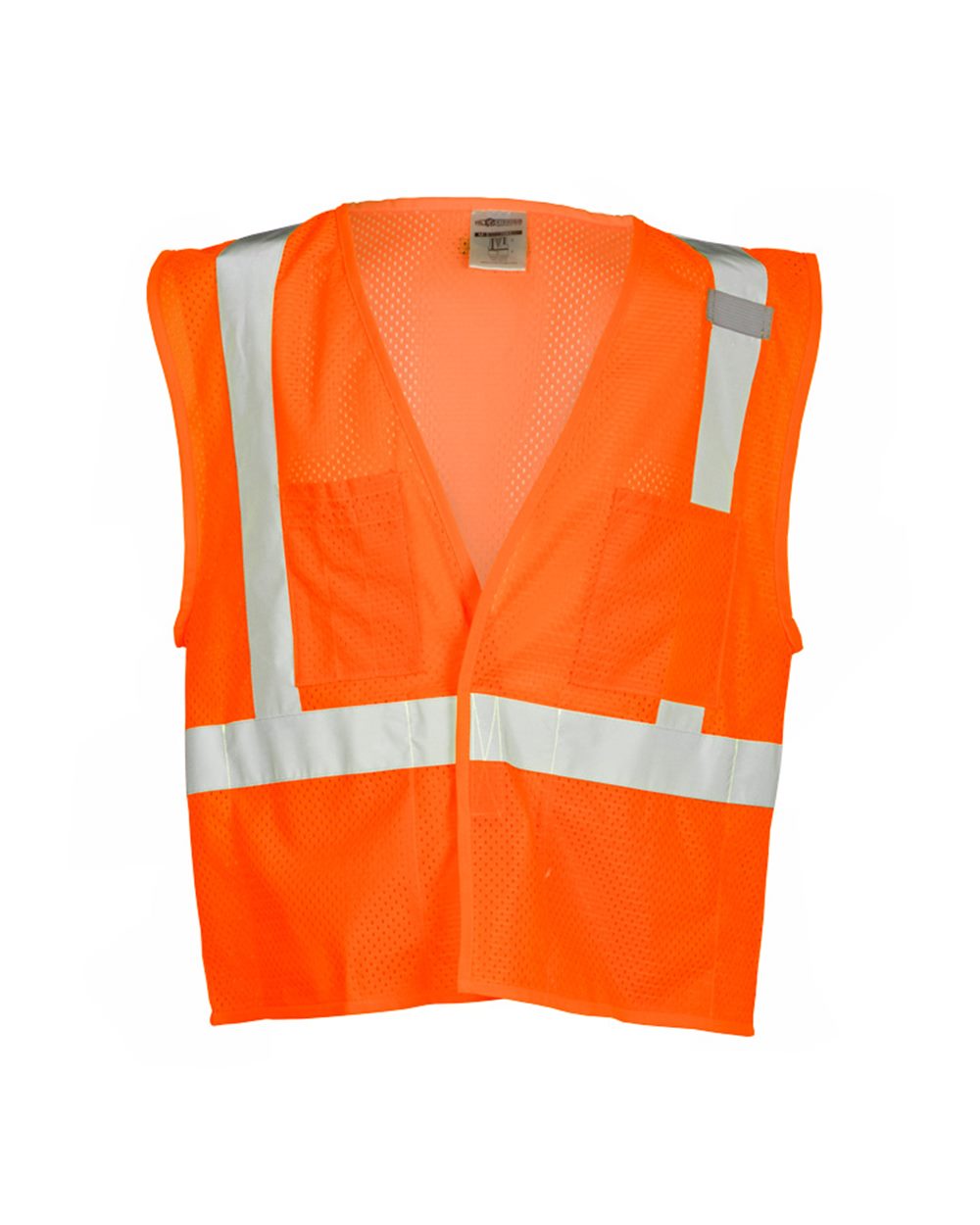 Kishigo Unisex 4 Pocket Hook-and-Loop Mesh Vest - 1083-1084