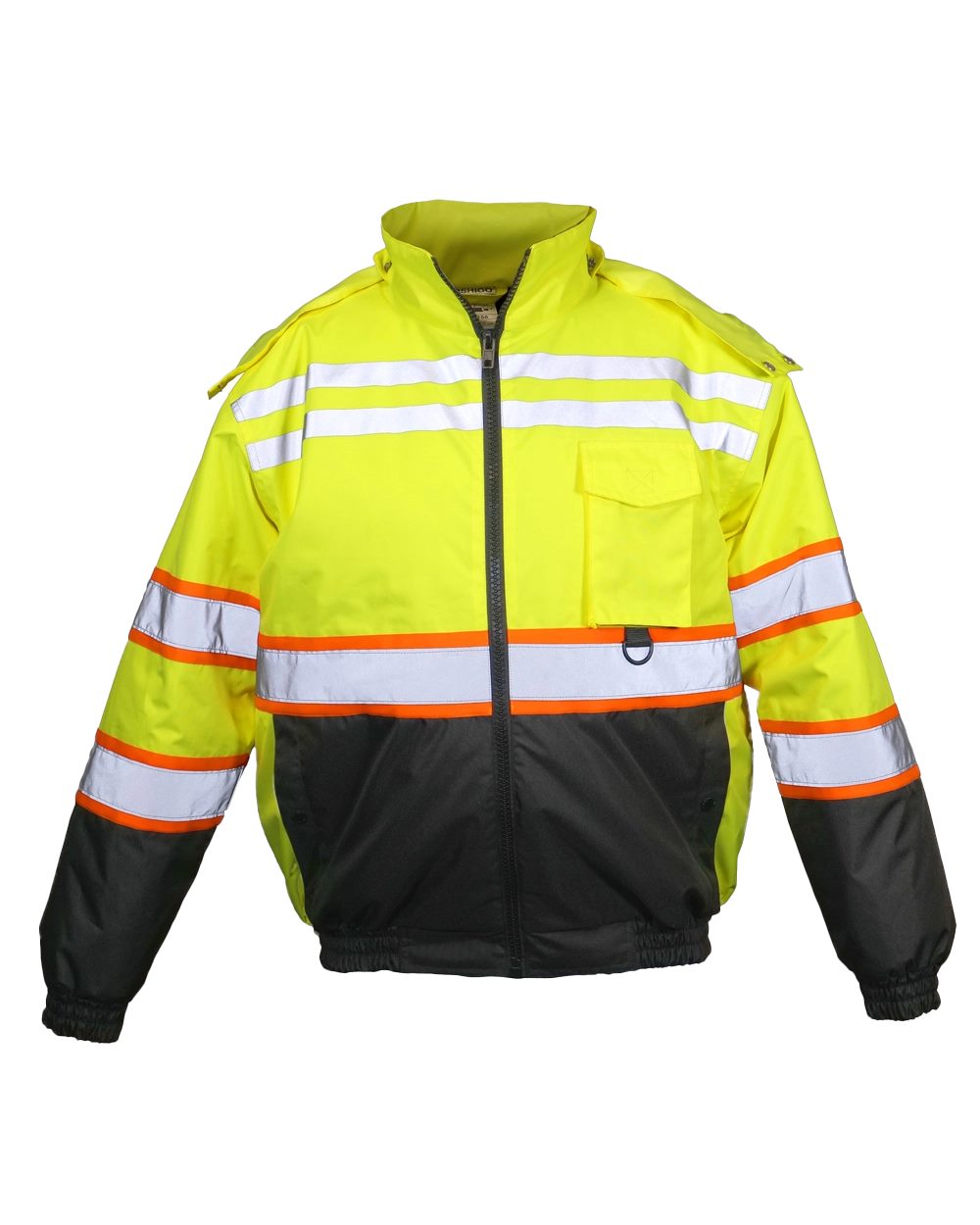 Kishigo Unisex Economy Contrast Class 3 Bomber Jacket - JS156