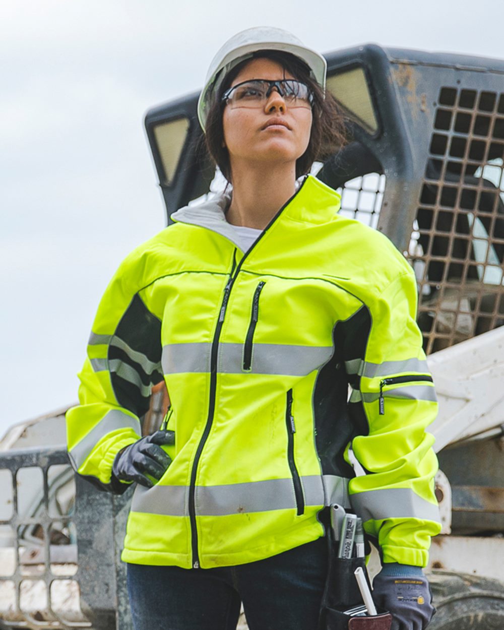 Kishigo Unisex Premium Black Series&reg; Class 3 Soft Shell Jacket - JS137-138