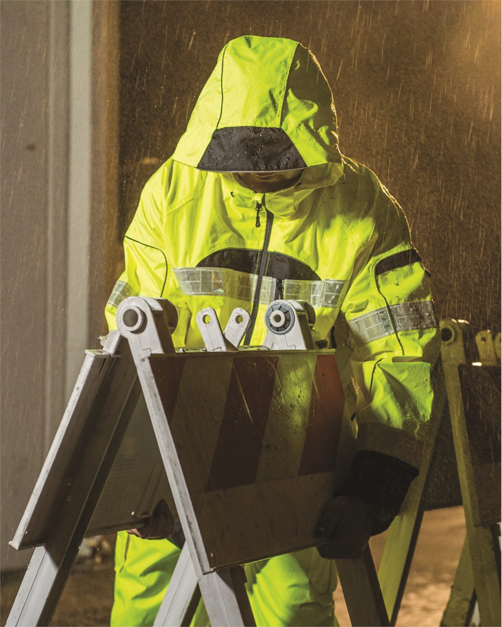 Kishigo Unisex Premium Black Series&reg; Rainwear Jacket - RWJ106-107