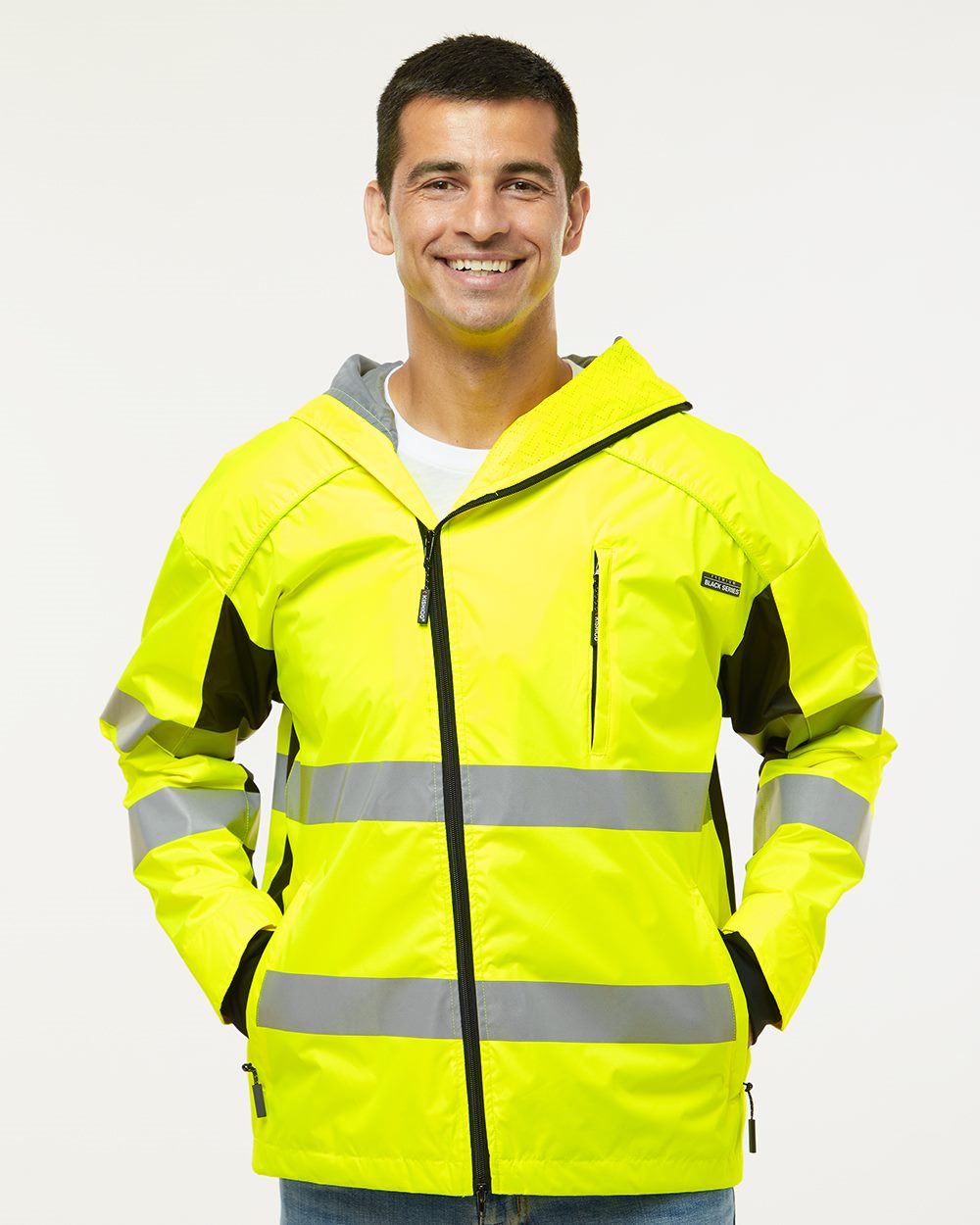 Kishigo Unisex Premium Black Series&reg; Windbreaker - WB102