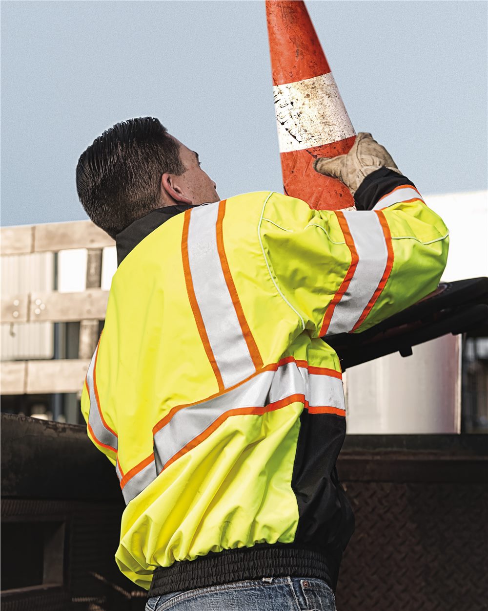 Kishigo Unisex Premium Brilliant Series&reg; Bomber Jacket - JS119-120