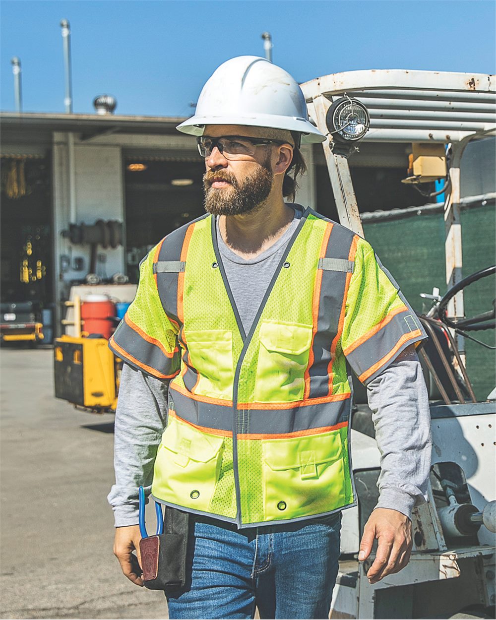 Kishigo Unisex Premium Brilliant Series&reg; Breakaway Class 3 Vest - 1552B