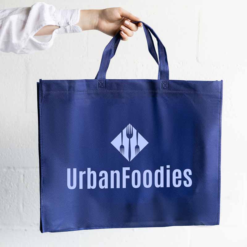 Large grocery tote bags sales
