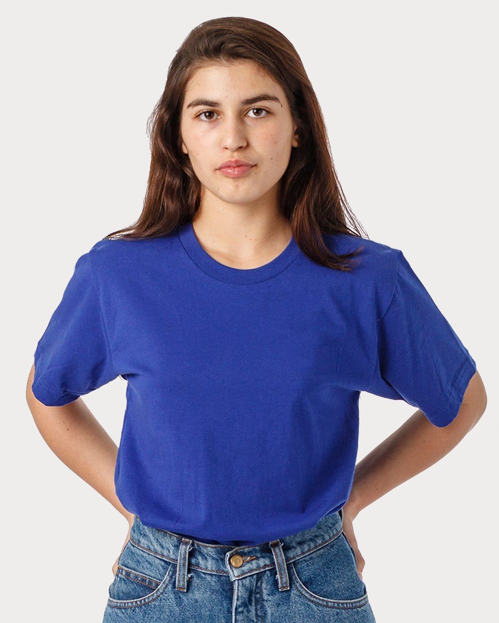 Los Angeles Apparel Unisex USA-Made Fine Jersey T-Shirt - 20001