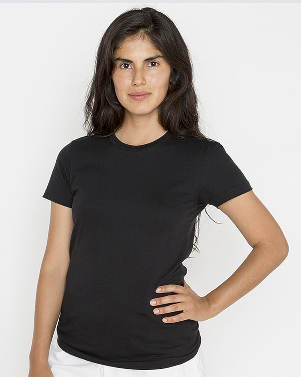 Los Angeles Apparel Women's USA-Made Fine Jersey T-Shirt - 21002