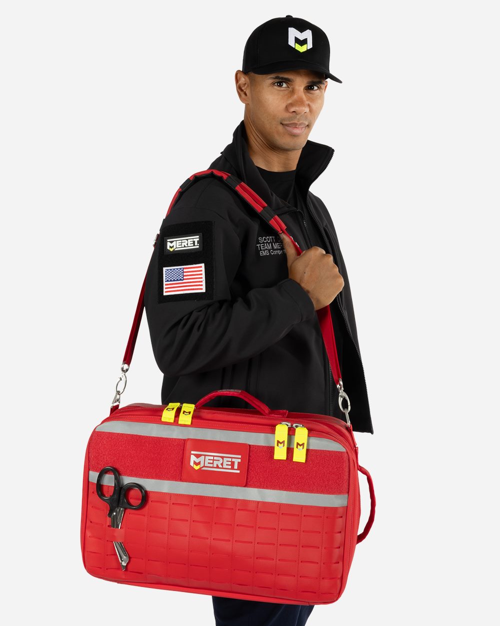 MERET Rapid&trade; PRO X Red Backpack Bag - M10101F-M