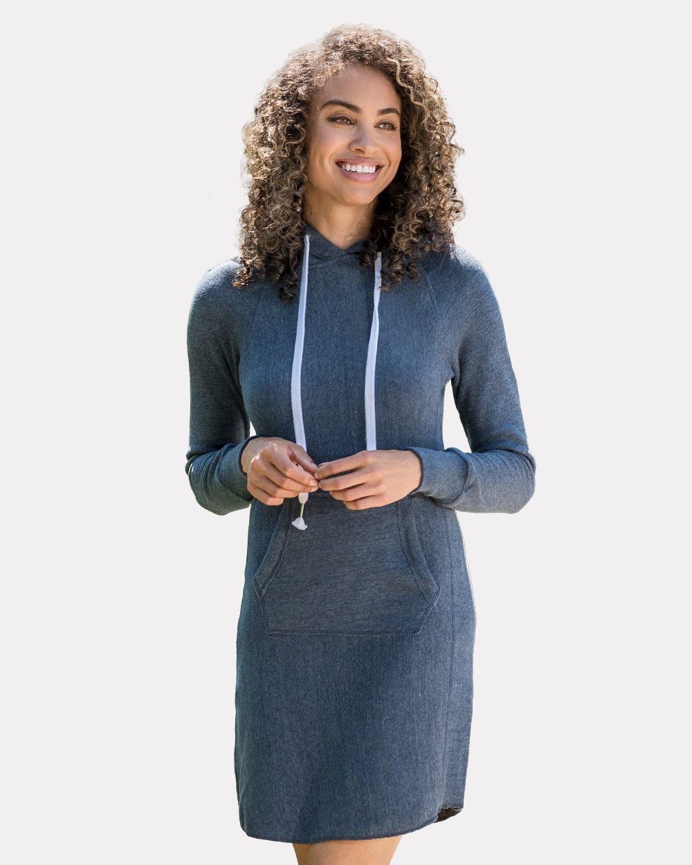 MV Sport Women's Suzie Hooded Sweatshirt Dress - W2340