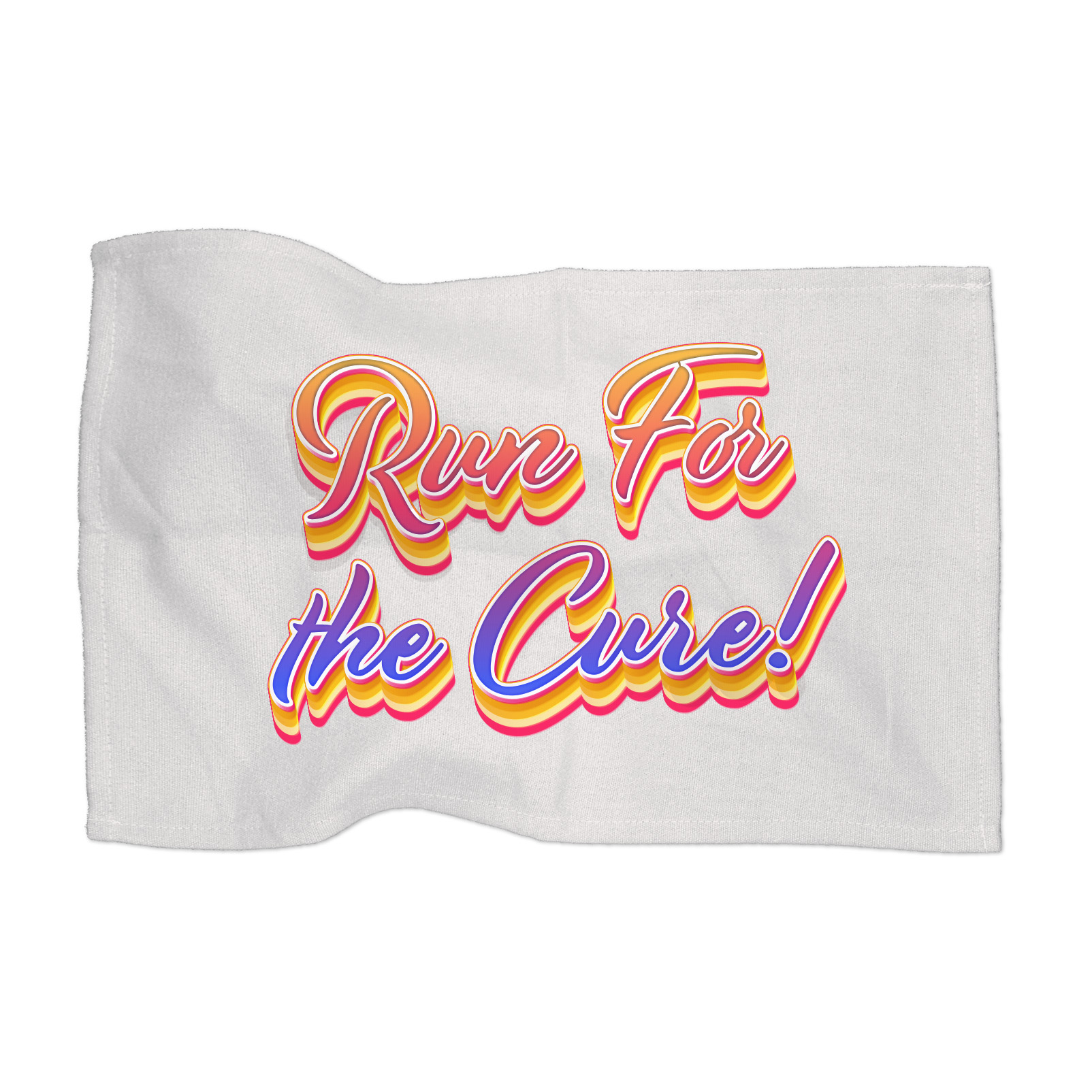 Microfiber Rally Towel - White - Digital