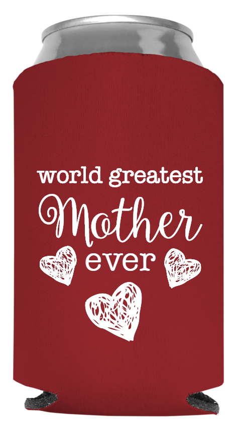 Mother Day Full Color Foam Collapsible Coolies Style 105619